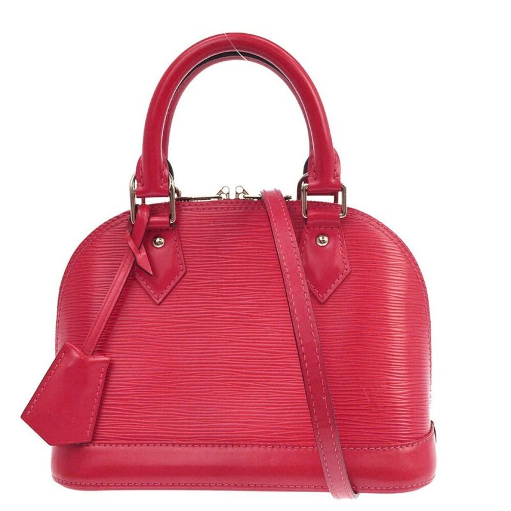 Louis Vuitton Alma Epi Leather Pink Leather Handbag